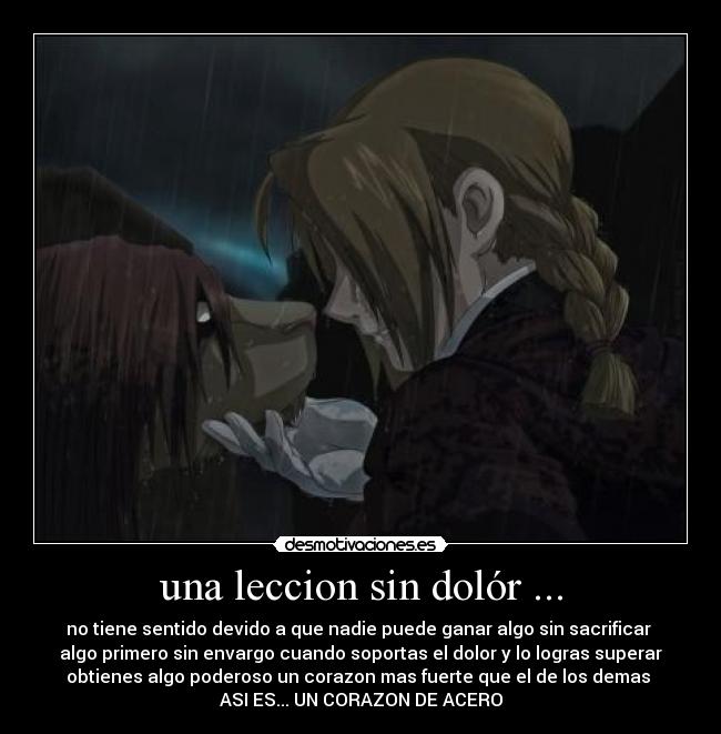 carteles dolor edward elric desmotivaciones