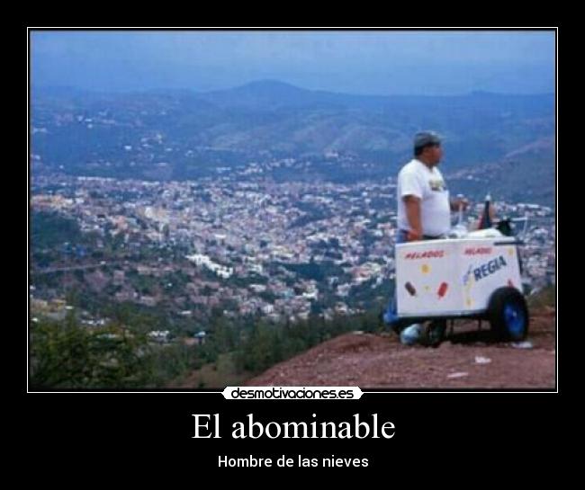 El abominable - Hombre de las nieves