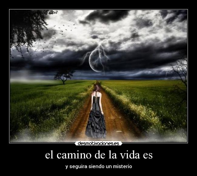 el camino de la vida es - 