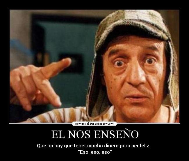 EL NOS ENSEÑO -