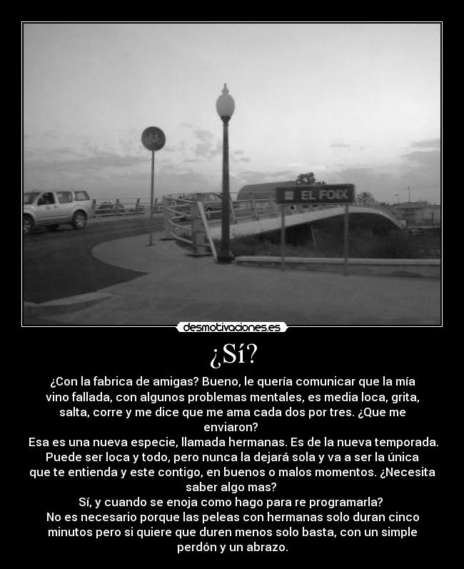 ¿Sí? - 