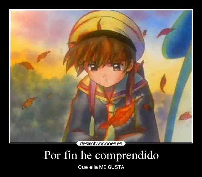 Por fin he comprendido - 