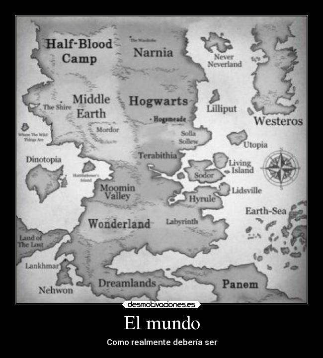 El mundo - Como realmente debería ser