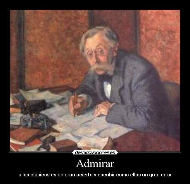 Admirar -
