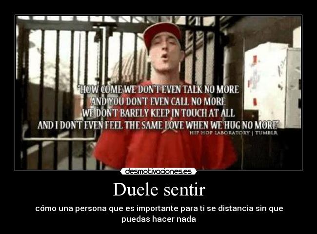 Duele sentir - 