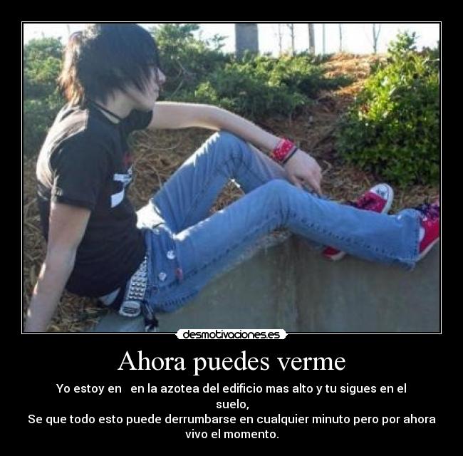 Ahora puedes verme -