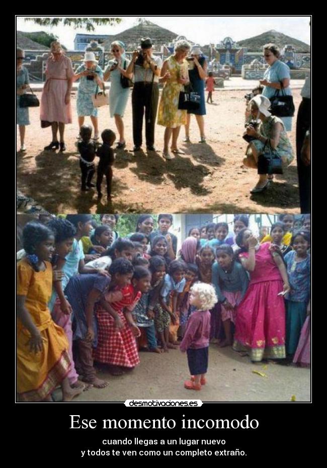 Ese momento incomodo -