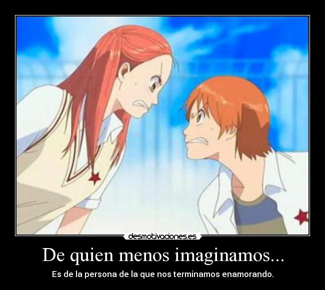 De quien menos imaginamos... - 