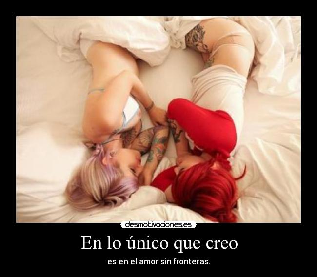 En lo único que creo -