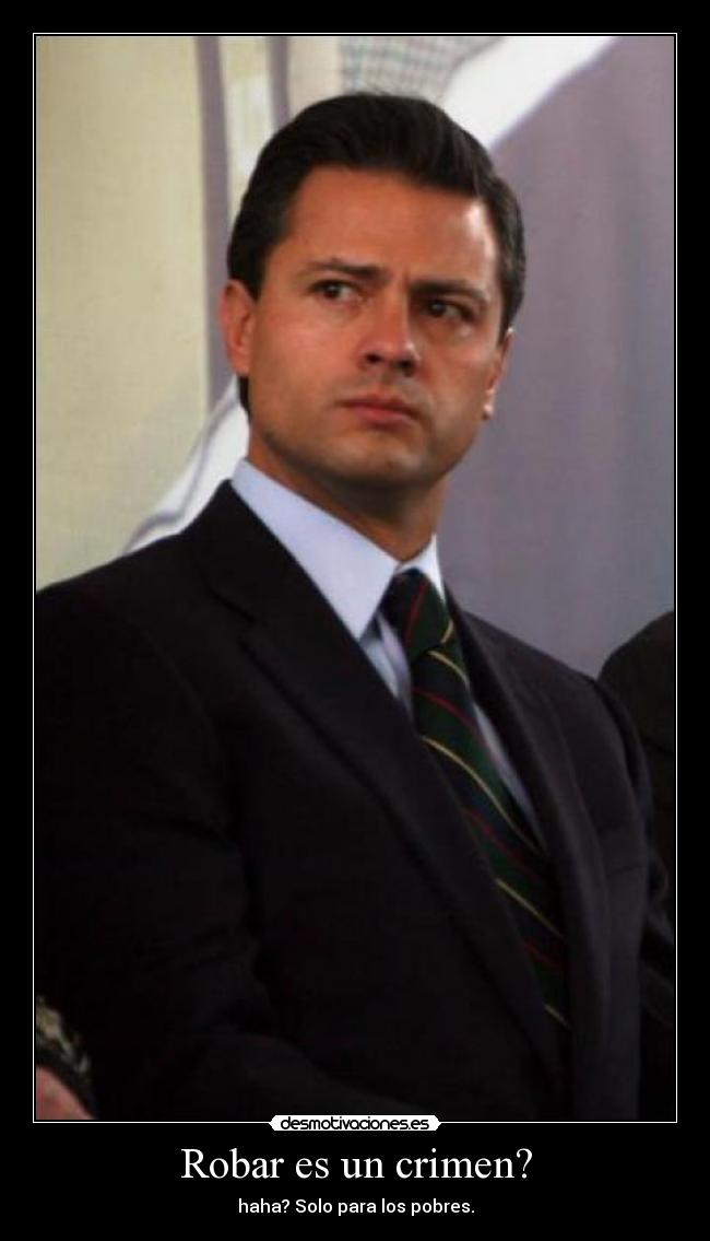 carteles robar crimen desmotivaciones