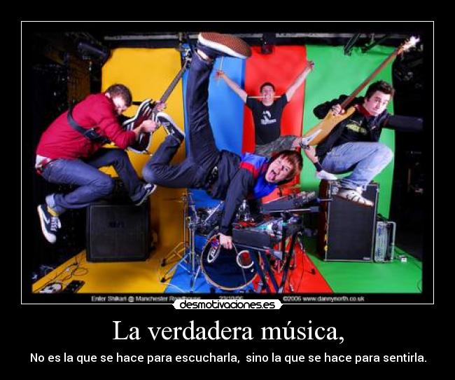 La verdadera música, - 