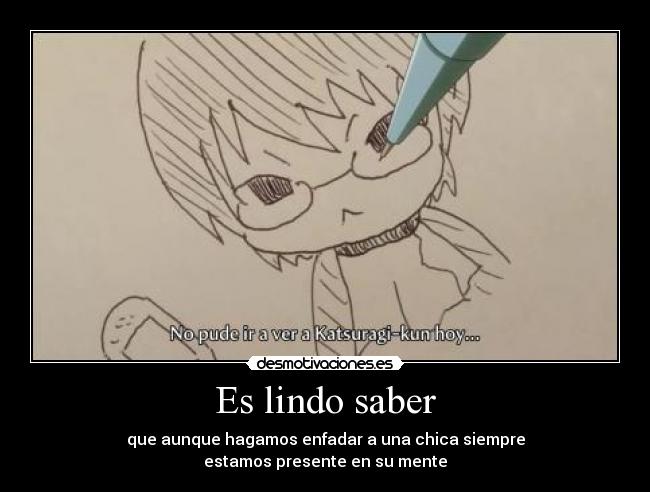 carteles kami nomi shiru sekai keima echos reales motiva chicas enamoradas desmotivaciones