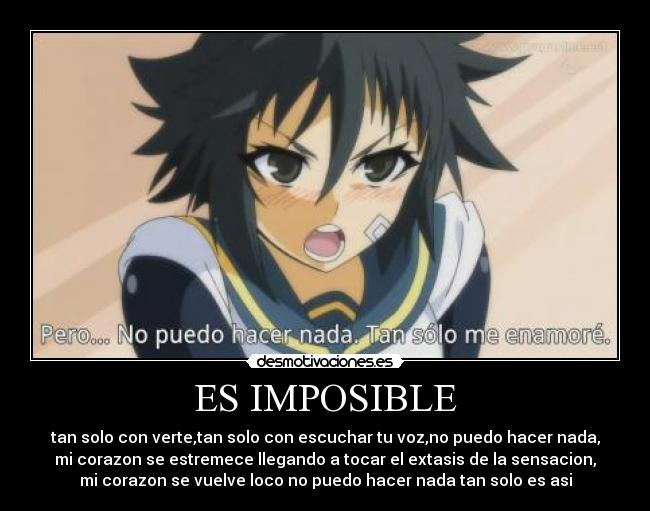 ES IMPOSIBLE - 
