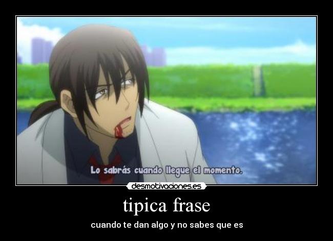 tipica frase -