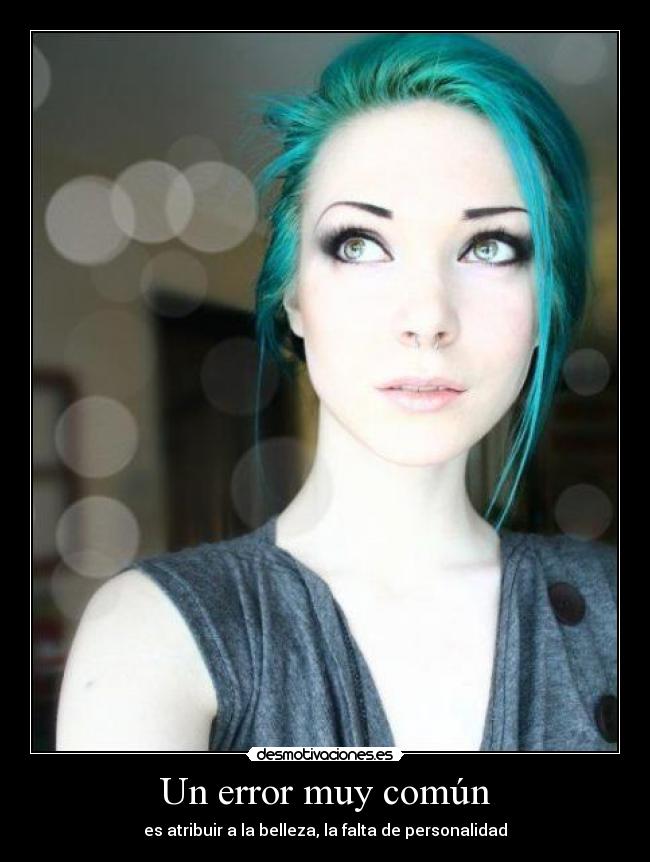 Un error muy común -
