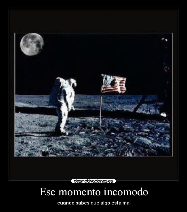 Ese momento incomodo - cuando sabes que algo esta mal