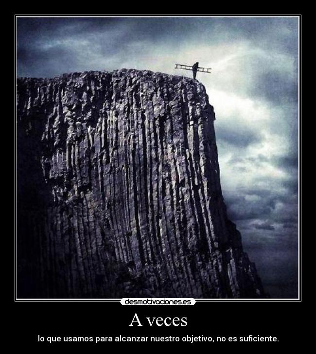 A veces -