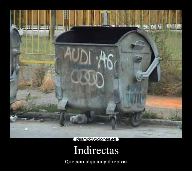 Indirectas -