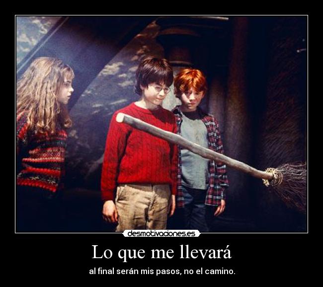Lo que me llevará -
