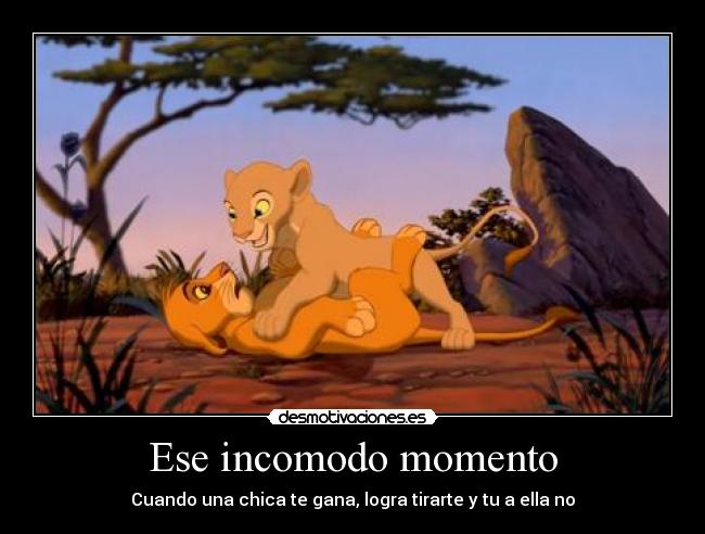 Ese incomodo momento - 