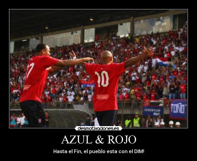 AZUL & ROJO -