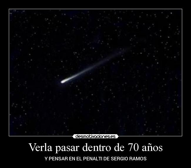 Verla pasar dentro de 70 años - 