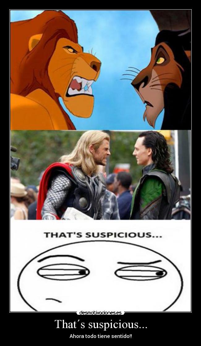 carteles that suspicious desmotivaciones