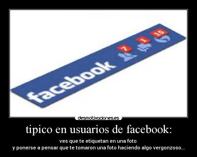 tipico en usuarios de facebook: -