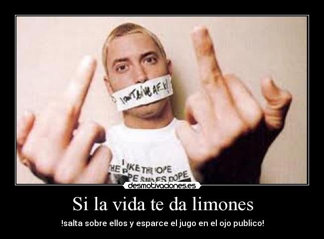 Si la vida te da limones -