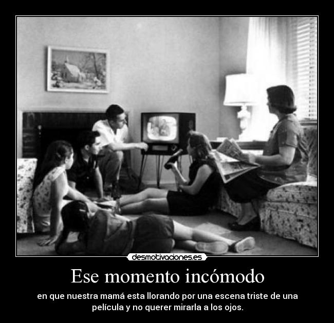 Ese momento incómodo - 