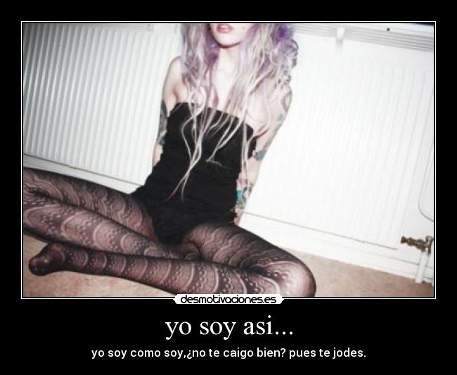 yo soy asi... - 