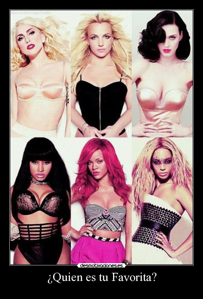 ¿Quien es tu Favorita? -