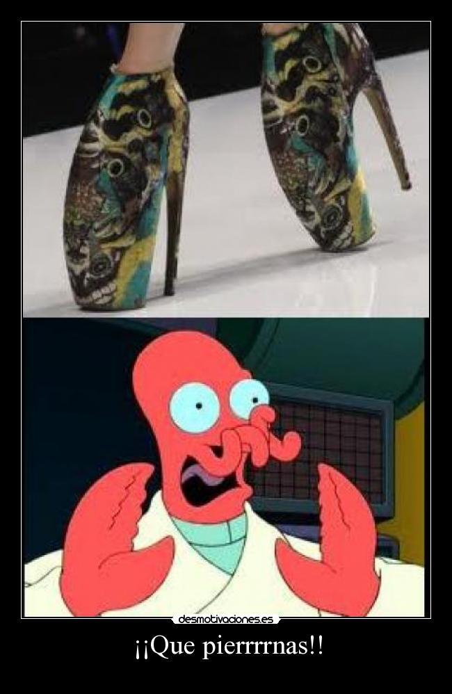 ¡¡Que pierrrrnas!! -