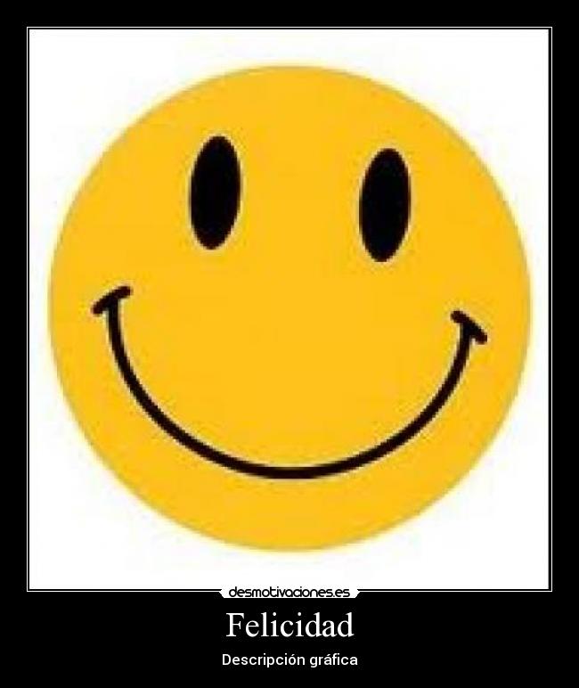Felicidad - Descripción gráfica