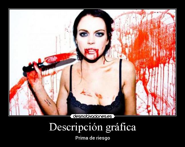 Descripción gráfica - Prima de riesgo