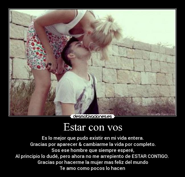 Estar con vos -