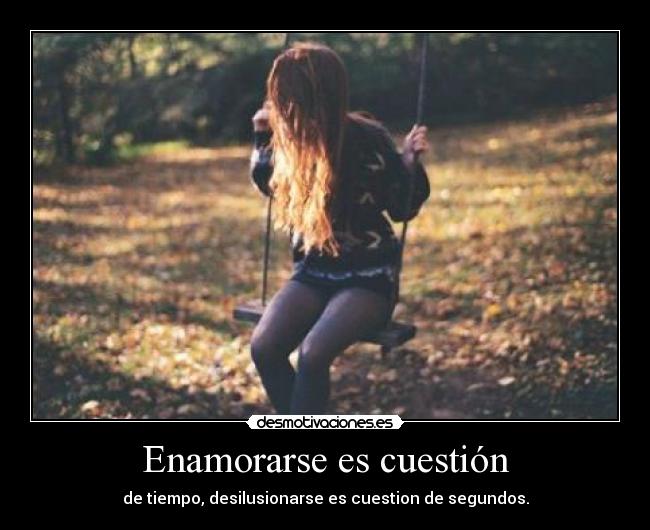 Enamorarse es cuestión - 