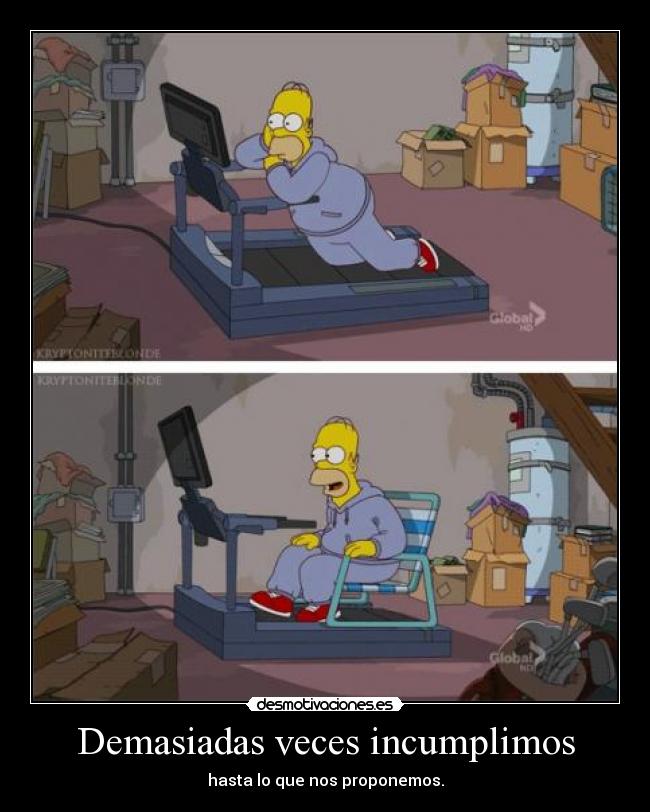 Demasiadas veces incumplimos - 