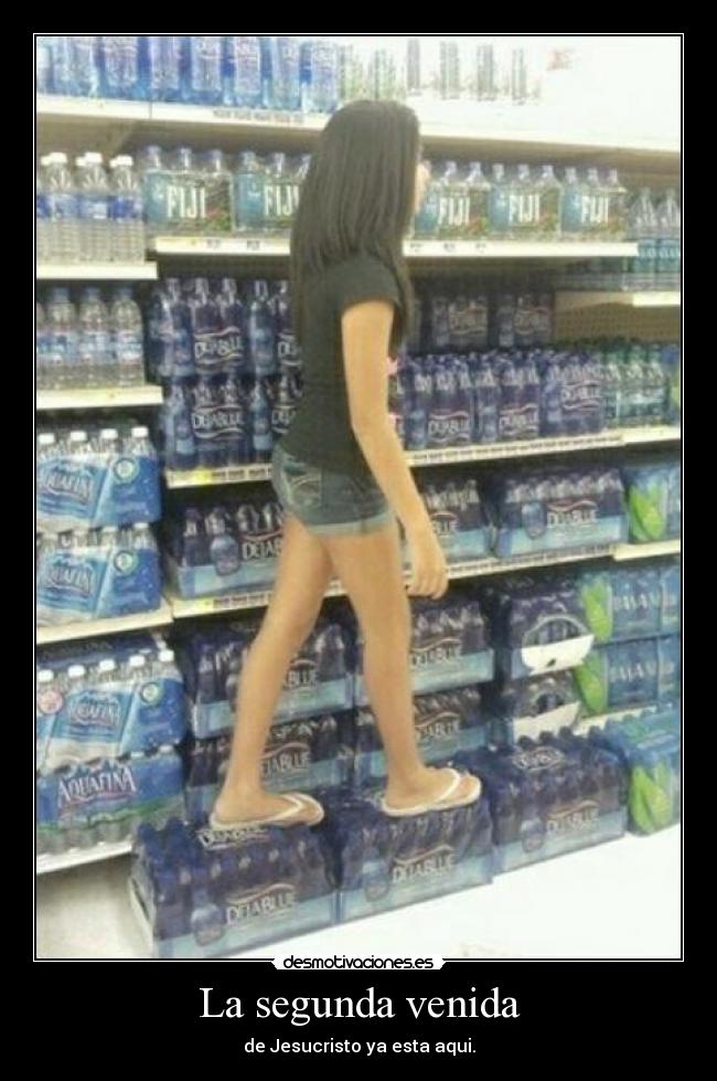 La segunda venida - de Jesucristo ya esta aqui.