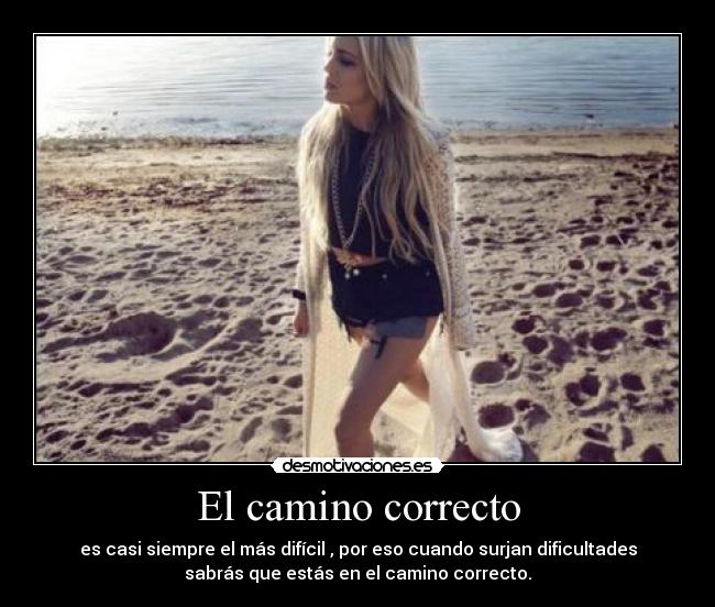 El camino correcto - 
