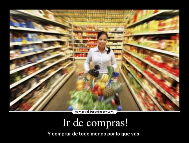 Ir de compras! -