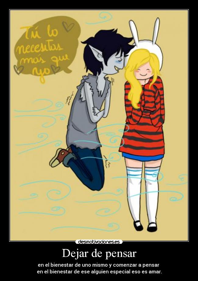 Dejar de pensar -