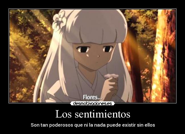 Los sentimientos -