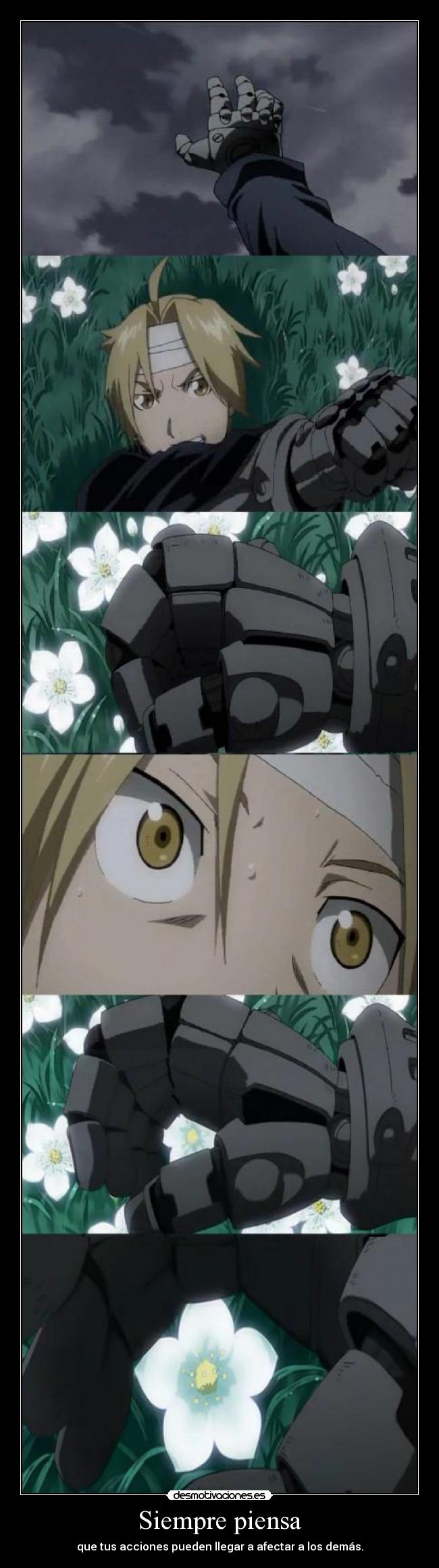 carteles forevah muthafucka fullmetal alchemist desmotivaciones