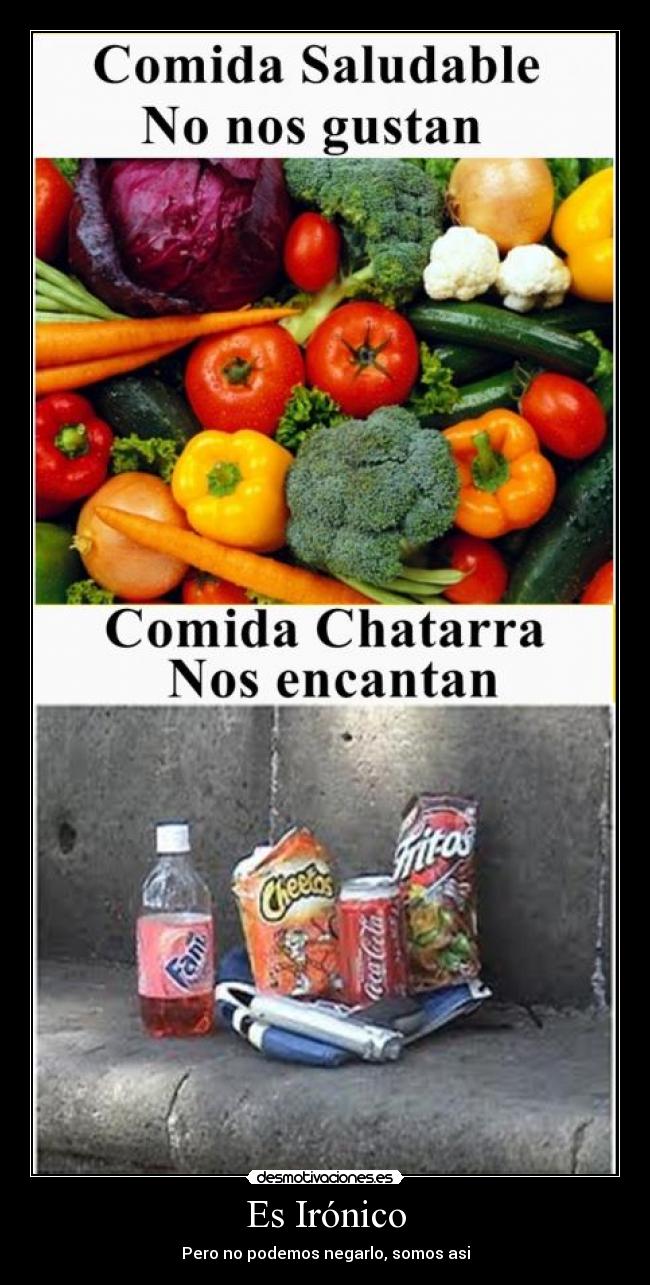 Es Irónico - Pero no podemos negarlo, somos asi