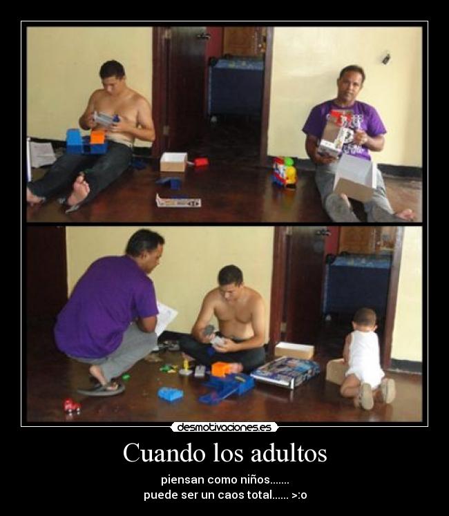 Cuando los adultos -