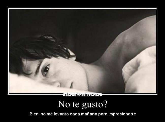 No te gusto? - 