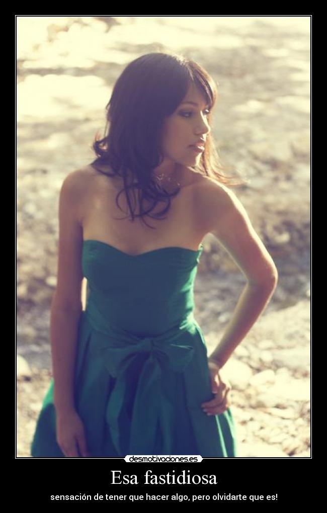 Esa fastidiosa - sensación de tener que hacer algo, pero olvidarte que es!