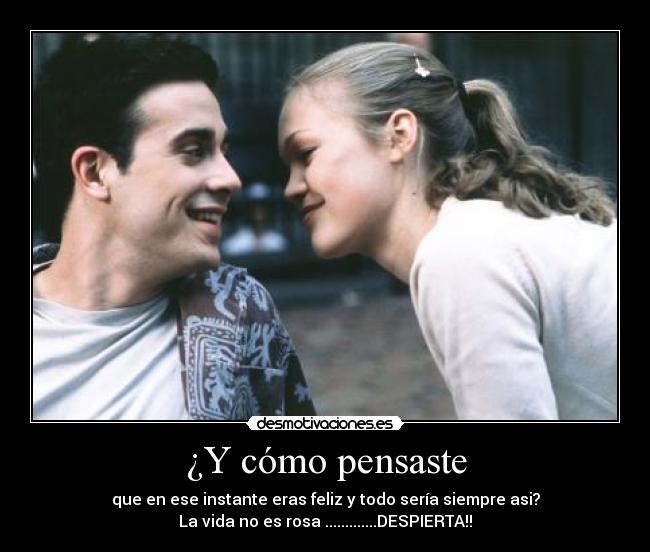 ¿Y cómo pensaste - 