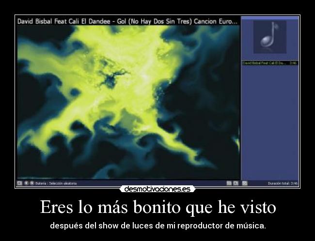 Eres lo más bonito que he visto - 